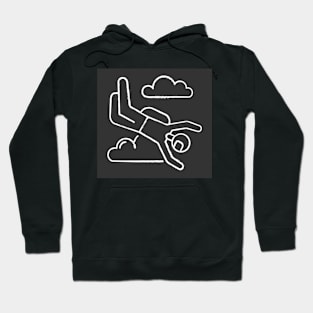  parachute jump from a plane Hoodie